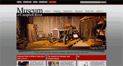 Desktop Screenshot of crmuseum.ca